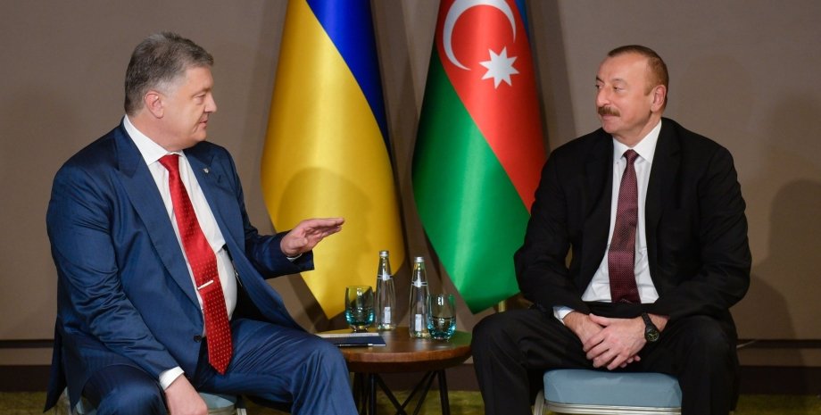 Петр Порошенко и Ильхам Алиев / Фото: twitter.com/poroshenko