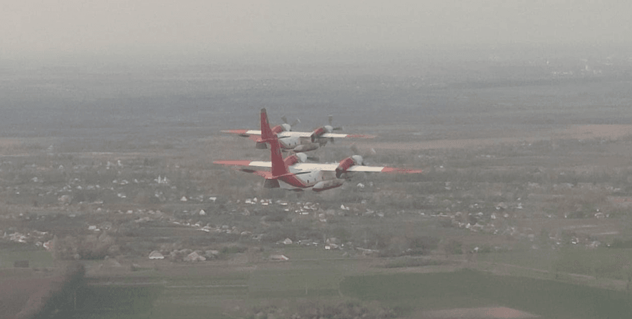 Ан-32П, пожары в Турции