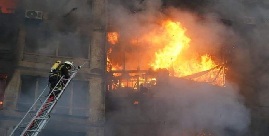 Киев обстрелы оккупанты вторжение жертвы атака ракетный удар