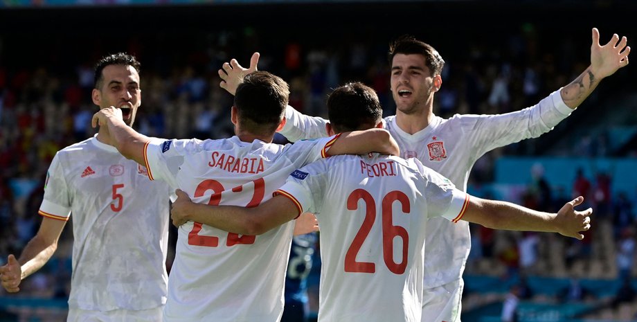 Сборная Испании, Пабло Сарабия, Эмерик Ляпорт, Серхио Бускетс