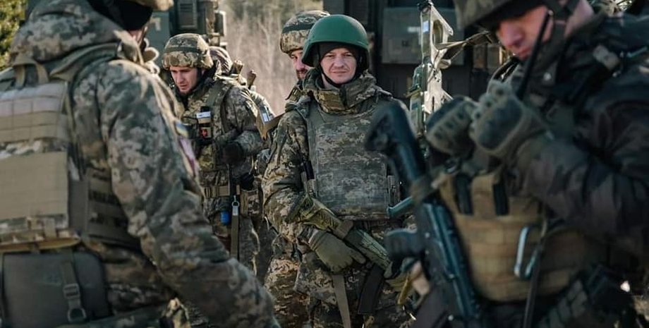 Украинские военные