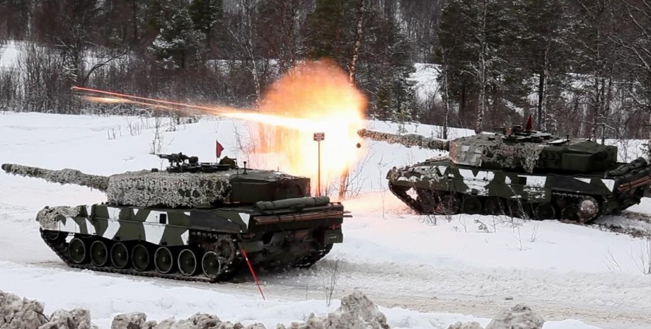 танки для украины, танк леопард