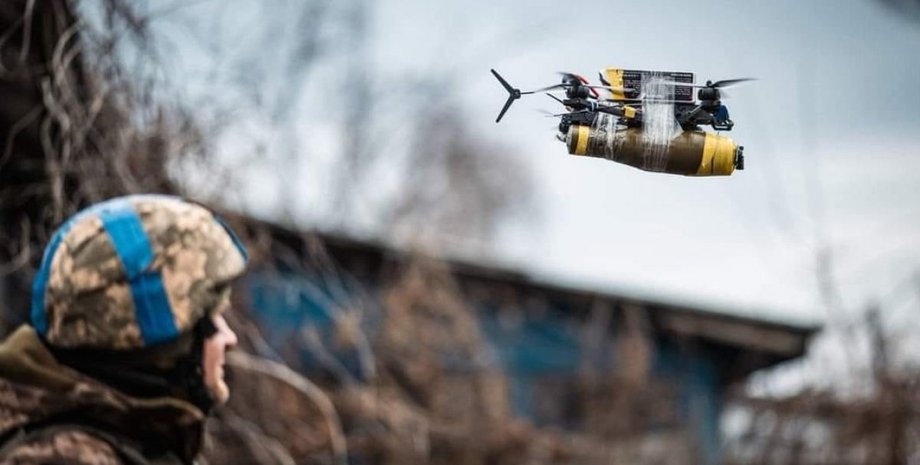 зсу, військовий, FPV