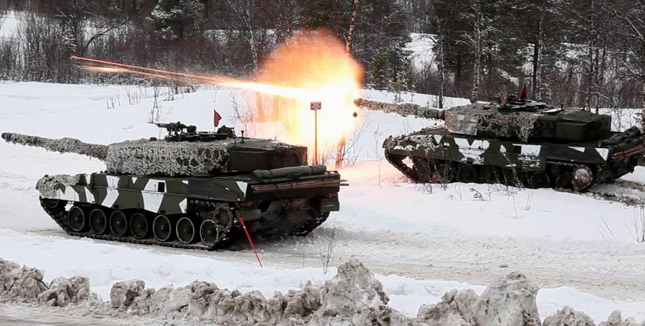 танки для украины, танк леопард