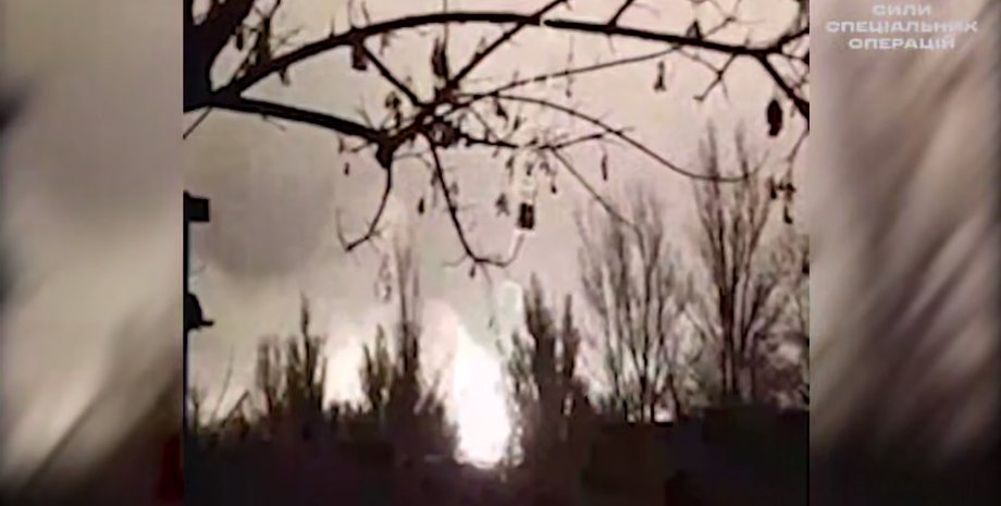 Українські спецпризначенці показали відео потужного вибуху