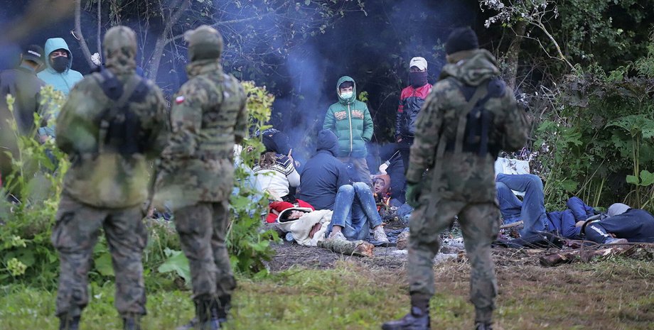 нелегальные мигранты, Беларусь, Польша, режим ЧП в Польше, режим ЧП на границе с Беларусью