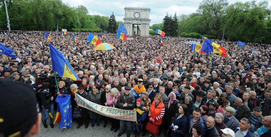 Протесты в Молдове / Фото: bykvu.com