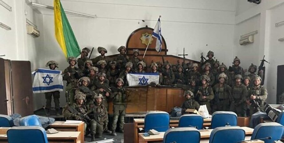 ЦАХАЛ захватил парламент Газы, война в израиле, операция в секторе газа, военные действи в газе