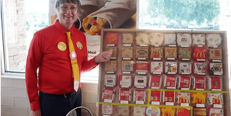 Чоловік з'їв 35 000 бургерів із McDonald's