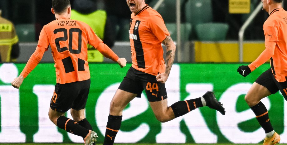 Вернувшийся в "Шахтер" Ярослав Ракицкий забил со стандарта