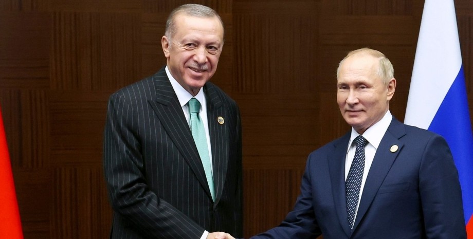 Владимир Путин, Реджеп Эрдоган, встреча