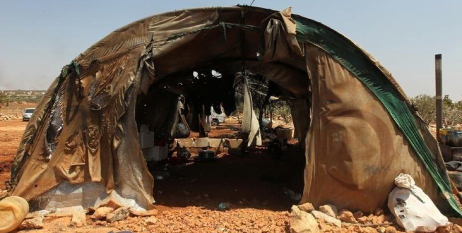 Российская авиация разбомбила два лагеря беженцев в Сирии / Фото: Reuters