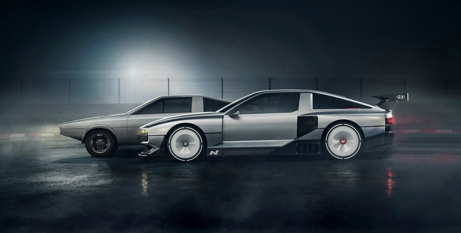 Hyundai N Vision 74, новий Hyundai N Vision 74, електромобіль Hyundai, спорткар Hyundai, Hyundai Pony 1974