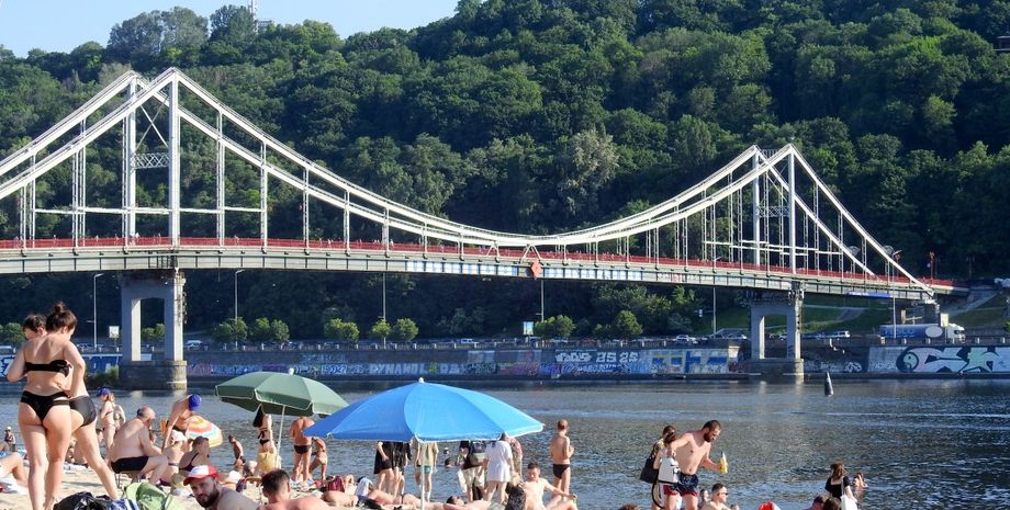 київ, пляж, відпустка, відпочинок