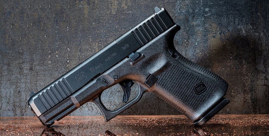 Glock 19, Glock 19 Gen 5, пистолет, рейтинг лучших пистолетов, рейтинг пистолетов, пистолет Люгера, пистолет 9-мм