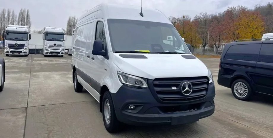 Mercedes eSprinter, Mercedes Sprinter, електромобіль Mercedes Sprinter, Новий Mercedes eSprinter