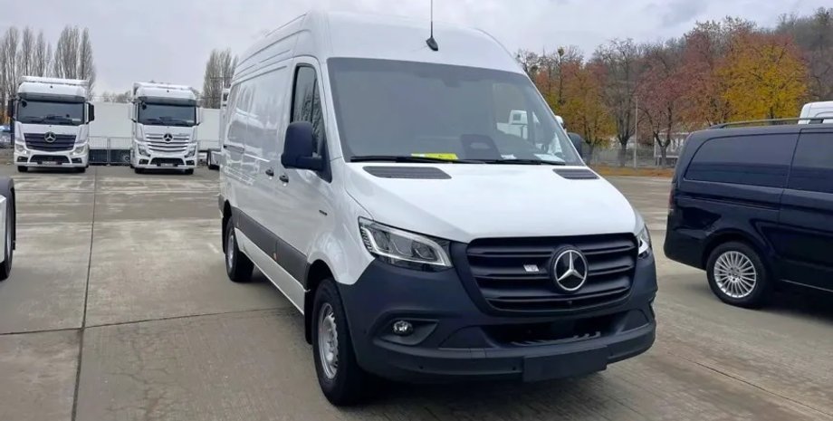 Mercedes eSprinter, Mercedes Sprinter, електромобіль Mercedes Sprinter, Новий Mercedes eSprinter
