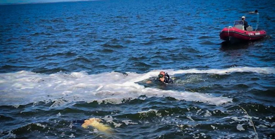 Одесса, полиция, ГСЧС, море, фото