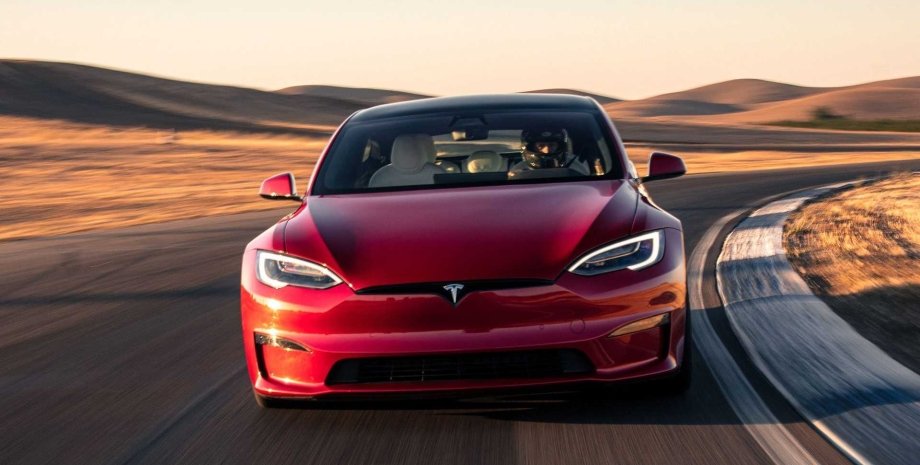Tesla, Tesla Model S, Tesla Model S Plaid, Рекорд, Авто, Автомобили, Электромобили, Рекорд, Видео