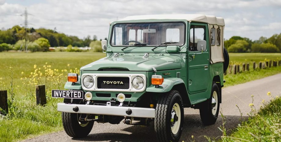 Toyota Land Cruiser FJ40, Toyota Land Cruiser, Toyota Land Cruiser FJ, электромобиль Toyota