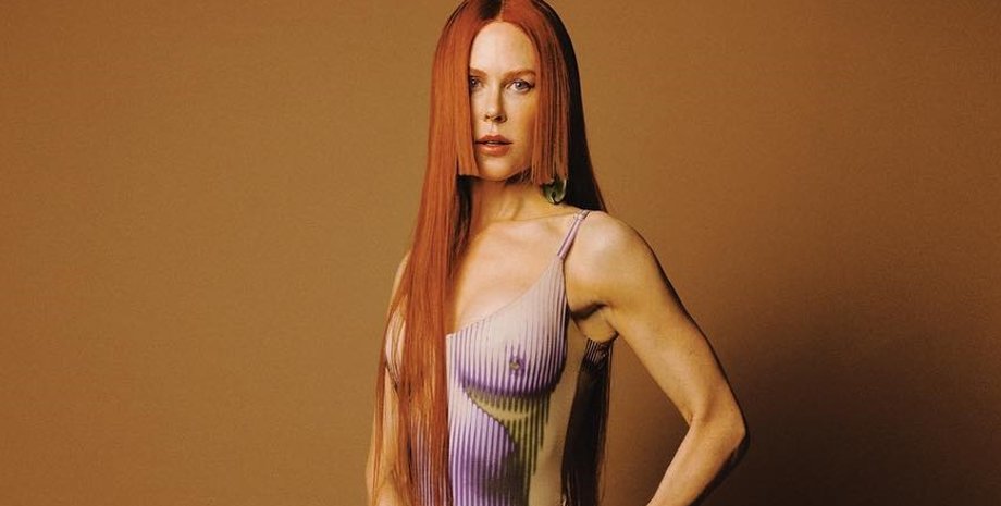 Perfect magazine, николь кидман, голое платье, фото на обложку, николь кидман обложка