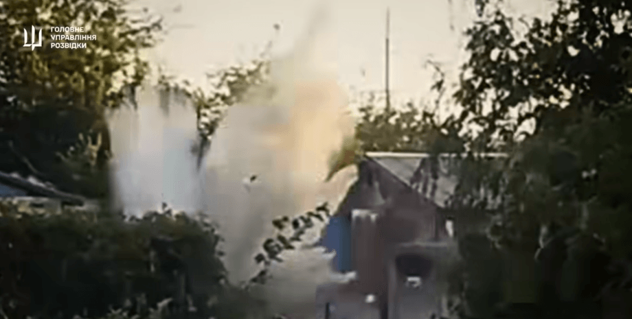 Взрыв в Мелитополе