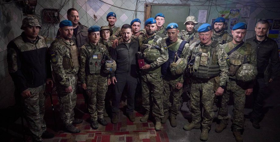 Владимир Зеленский, Зеленский, Зеленский на фронте