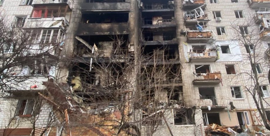 Вышгород разрушения