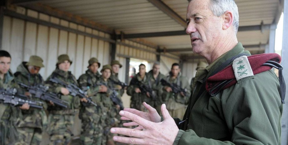 Бени Ганц, минобороны Израиля,