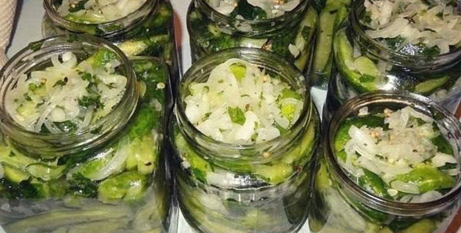 огурцы на зиму, консервированные огурцы