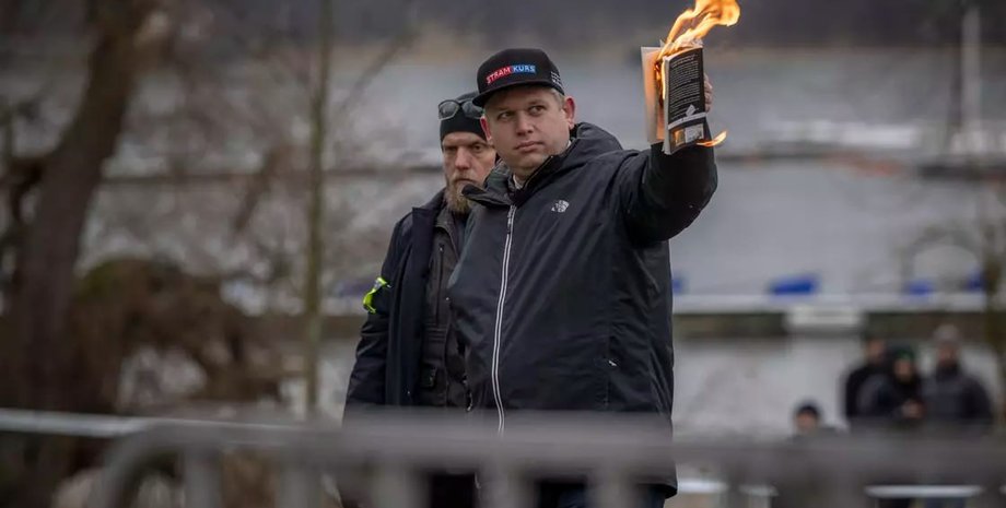 Расмус Палудан, спалив коран, давання, спалення корану, Туреччина, Швеція, Фінляндія, Нато,