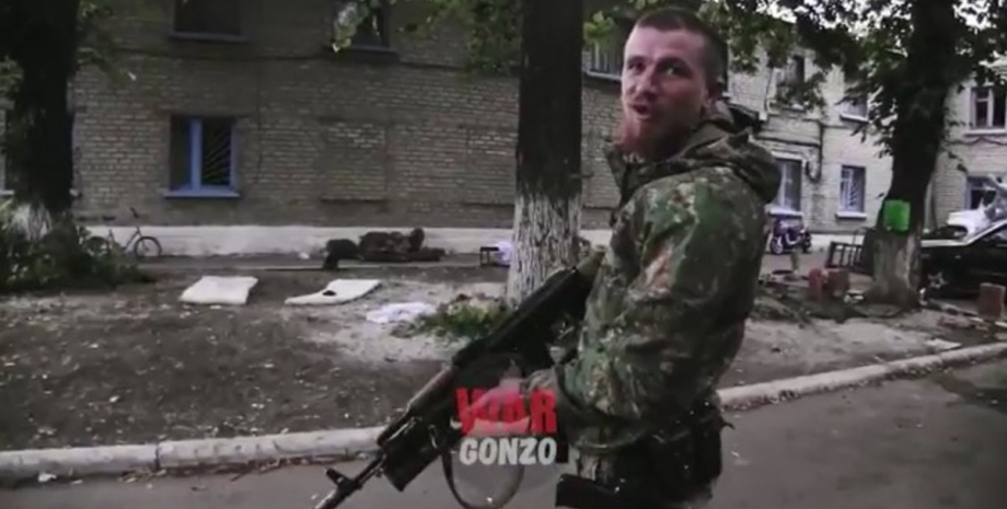 Моторола, бойовик ДНР, відео, обстріл житлового сектора
