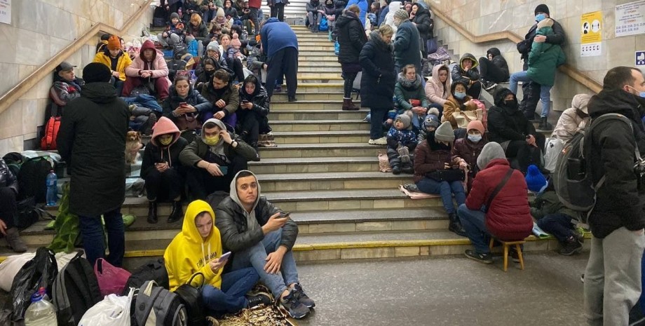 Метро Киев убежище метрополитен не работает блэкаут