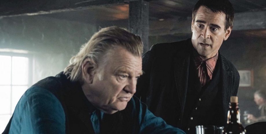 Кадр из  "Банши Инишерина" - поссорившиеся друзья