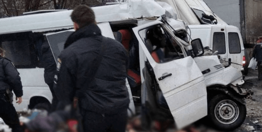 аварія чернігів, дтп чернігів, вантажівка маршрутка