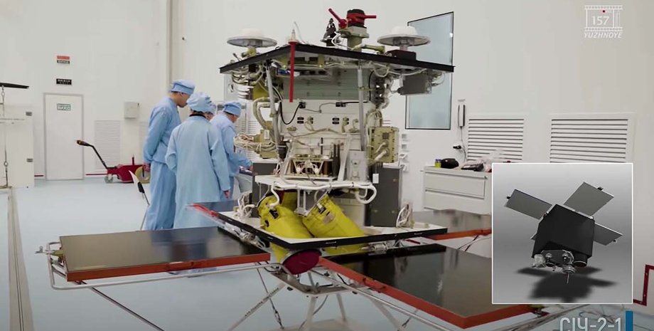 запуск украинского спутника,