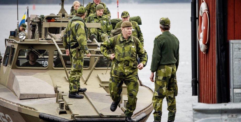 швеция, солдаты