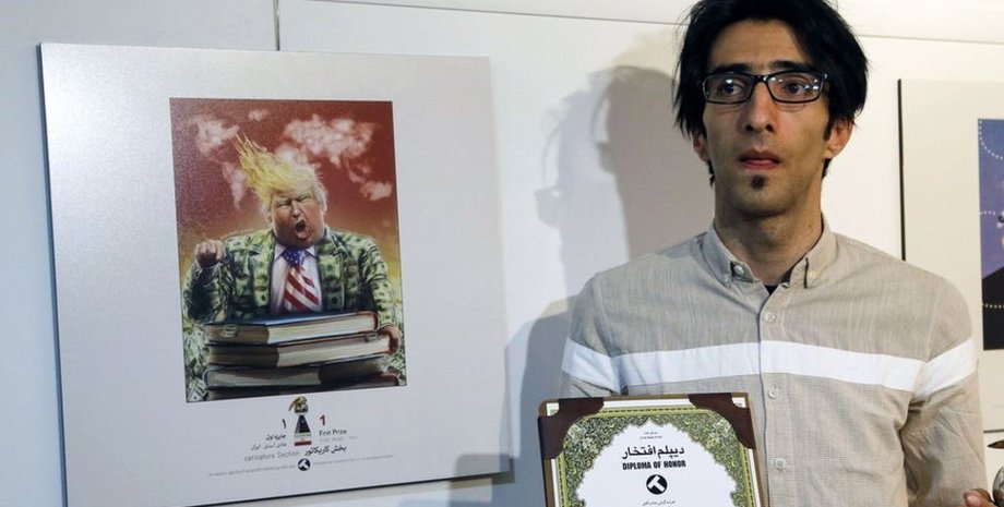 Карикатура – победитель конкурса / Фото: Getty Images