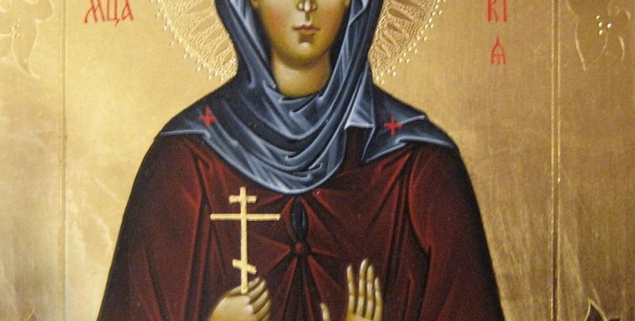 Изображение мученицы Евдокии