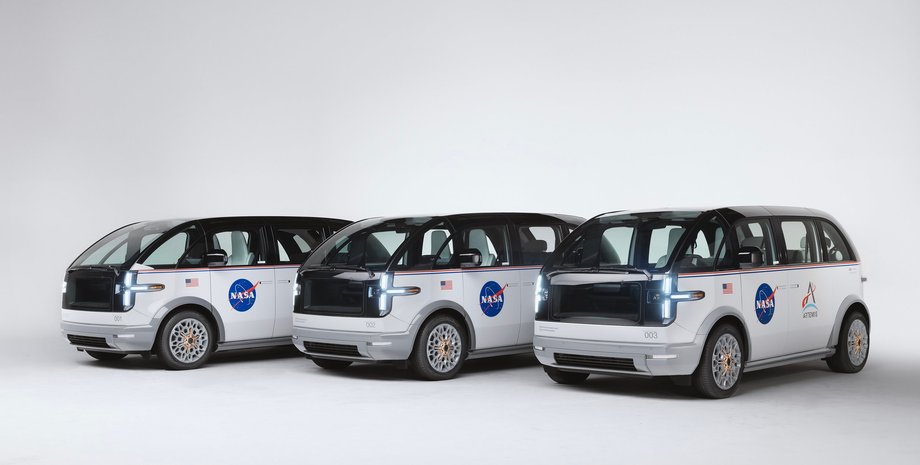 электромобили Canoo, астронавты Nasa, миссия артемида, миссия artemis