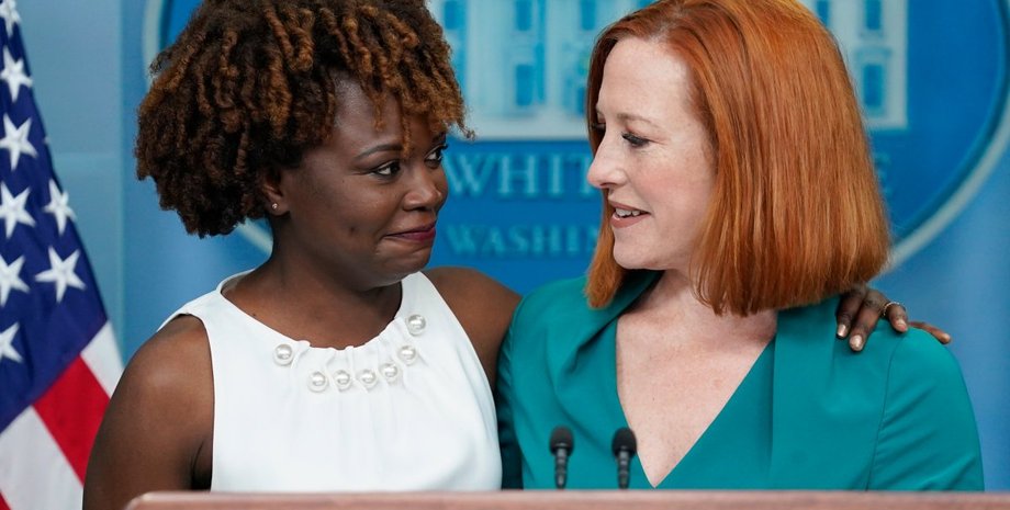 Джен Псакі Карін Жан-П'єр призначення прессекретар Білий дім відставка