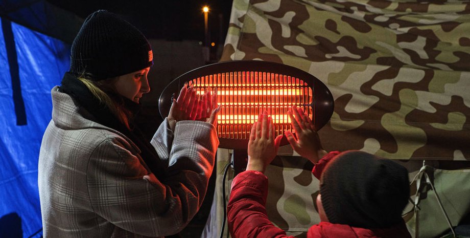 Отопление, Киев, Виталий Кличко, пункты обогрева, теплоснабжение, обогреватель