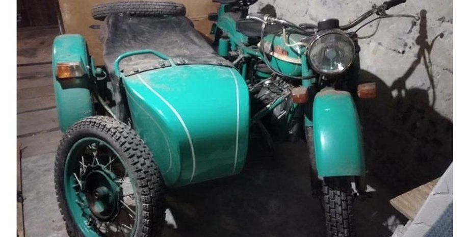 мотоцикл Урал, мотоцикл с коляской, урал м-67, капсула времени