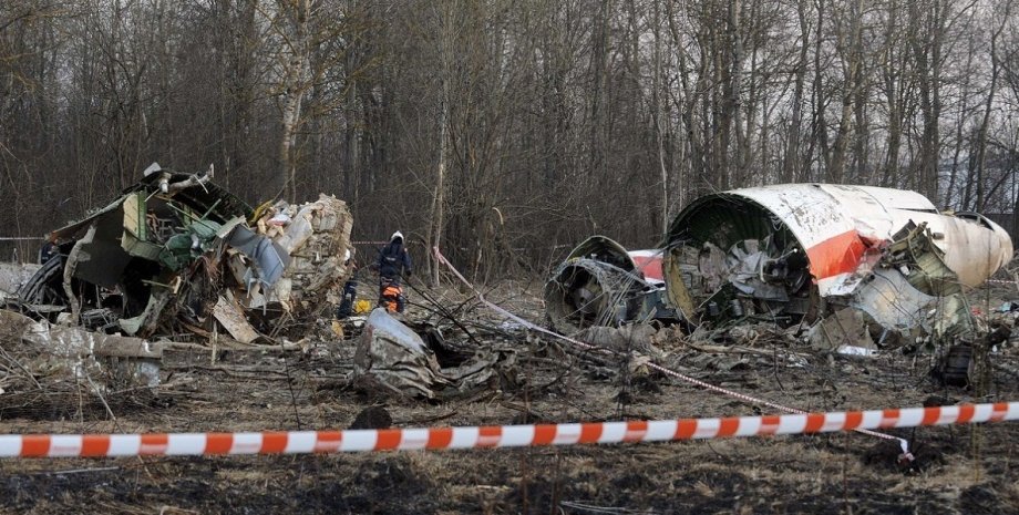 Последствия авиакатастрофы под Смоленском / Фото: segodnya.ua