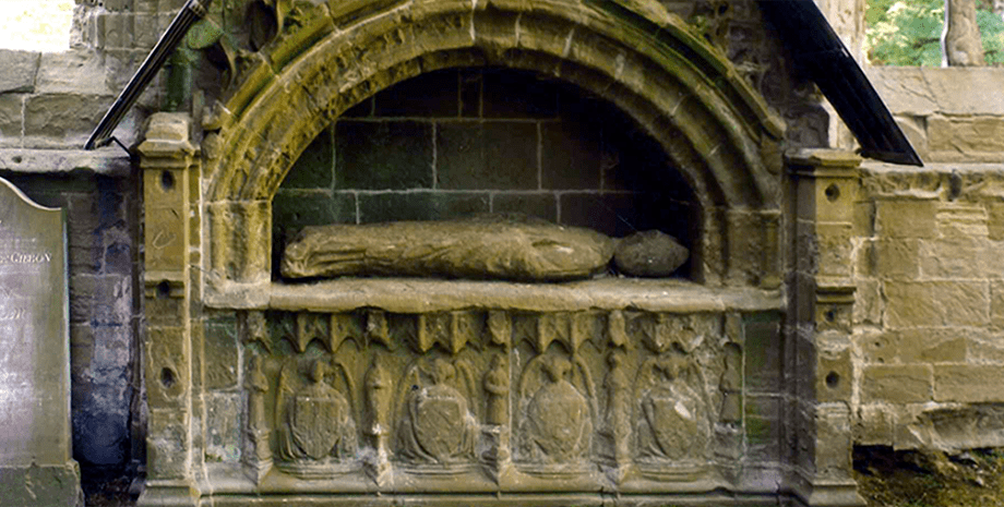 Гробница епископа де Кардени. Historic Environment Scotland