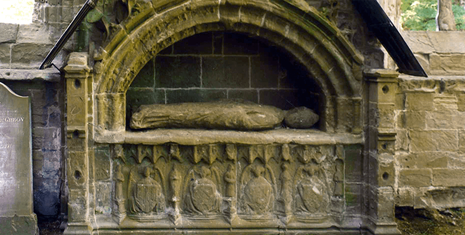 Гробница епископа де Кардени. Historic Environment Scotland