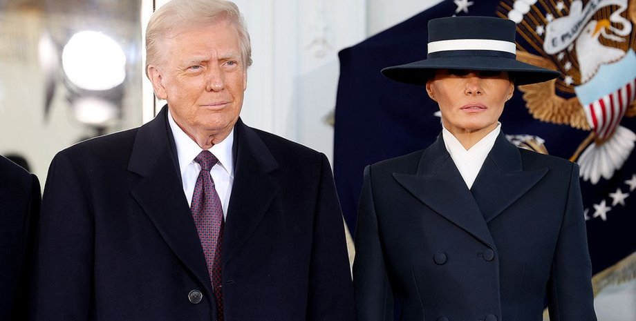 Мелания Трамп и Дональд Трамп