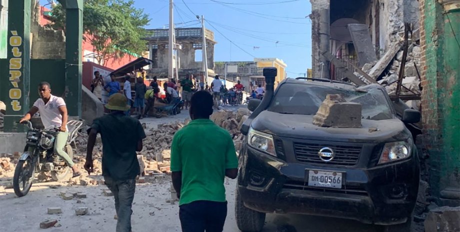 Гаити, разрушения, землетрясение,