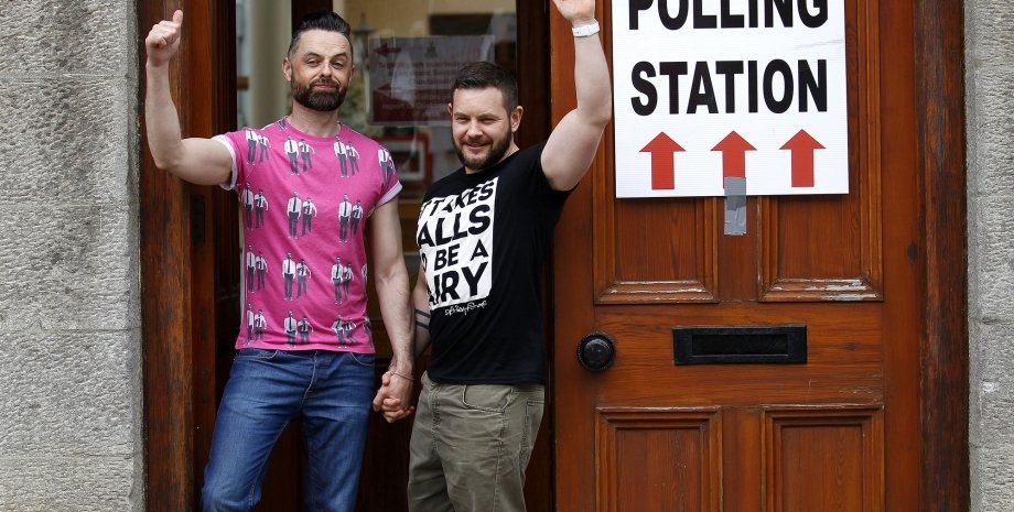 Ирландские геи призывают голосовать / Фото: Nbcnews.com