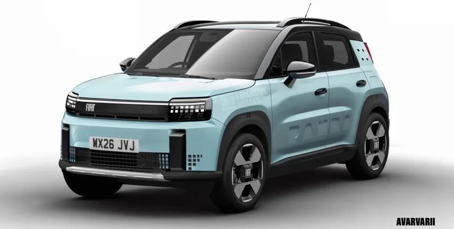 Fiat Pandina, Fiat Grande Panda, электромобиль Fiat